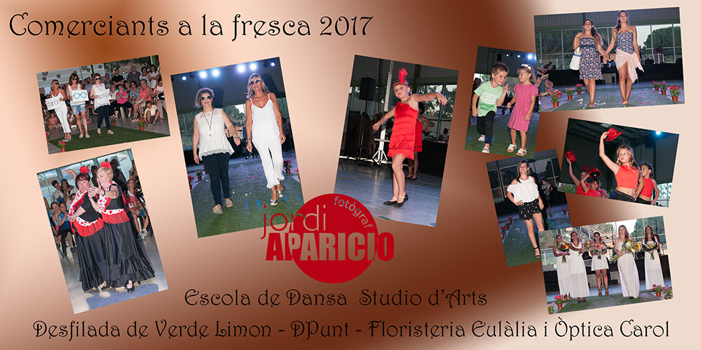 Enllaç a fotos de Comerciants a la fresca 2017