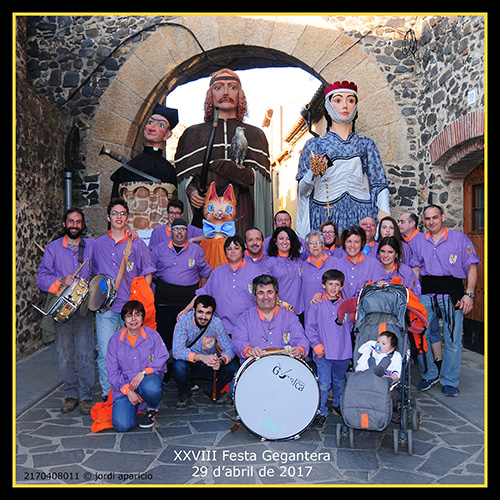 XXVIII Festa Gegantera Hostalric 2017